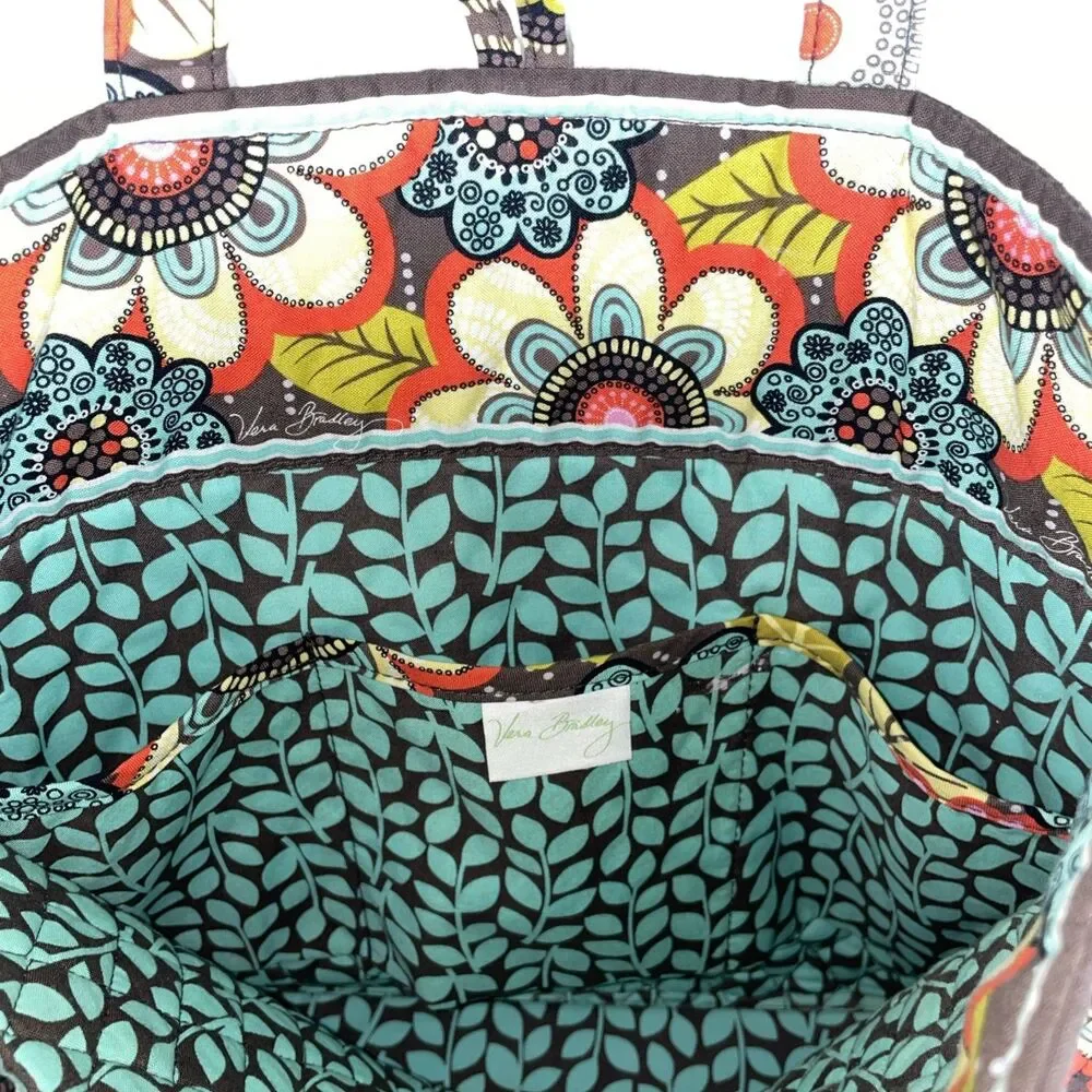 Vera Bradley Flower Shower Summer 2014 Retired Pattern Shoulder Strap Purse